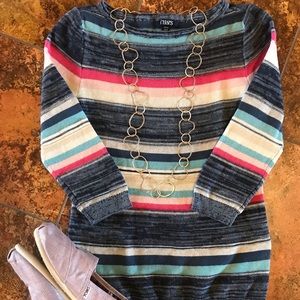 Chaps Striped Sweater